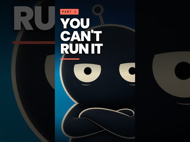 You Can Download This AI Model. You Can't Run It.