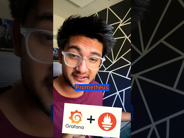 How Prometheus and Grafana works? #devops #monitoring