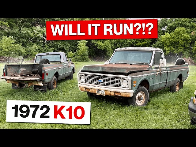 ABANDONED For 34 Years! 4WD Chevrolet Revival!