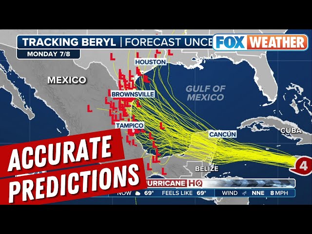 FOX Model Outperformed Others With Hurricane Beryl's Track