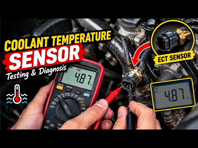 Bad Coolant Temperature Sensor ? Diagnose It Step by Step