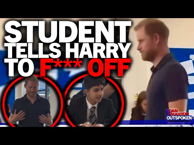 Prince Harry told to "F*** OFF" by student in shock classroom clash after making inappropriate joke