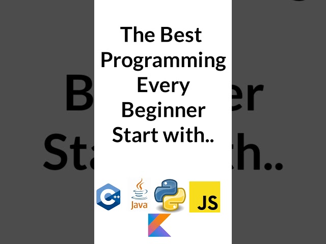 Best Programming Language for Every Beginner 🔰| c++ vs Java vs Python vs Kotlin vs Js #shorts