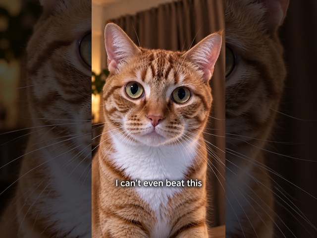 I Can't Even Beat My Cat in My Own Game 😭