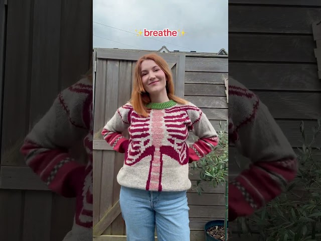 she’s finished!!! 🫁❤️ #knitting #knit #anatomy