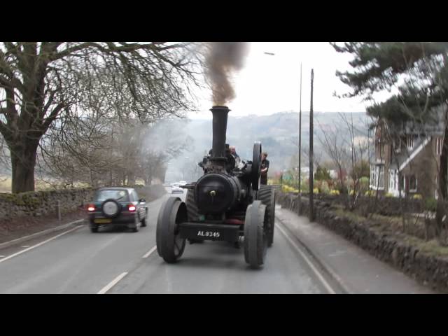 Overtaking with a steam engine.