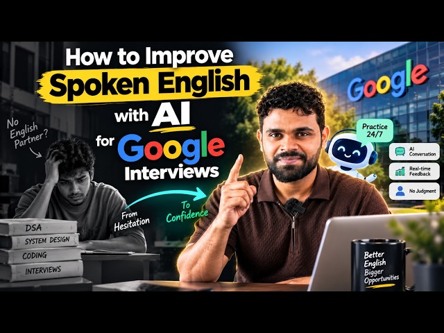 How to Improve Spoken English with AI for Google Interviews