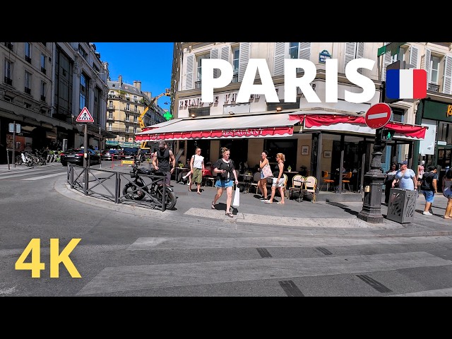 Paris, France - Walking tour in the 5th arrondissement -  Paris 4K