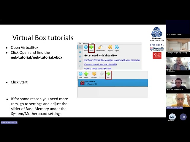 NEKTAR++ - Instructions to run the tutorials