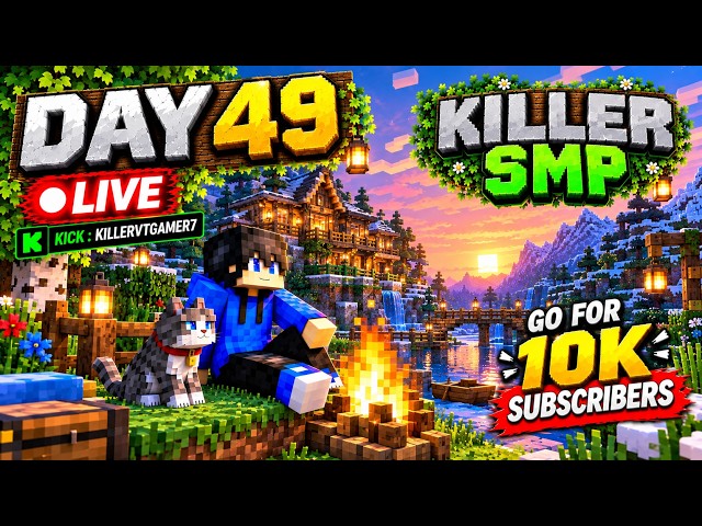 Playing Minecraft With Every Viewer LİVE #minecraft #shorts 49