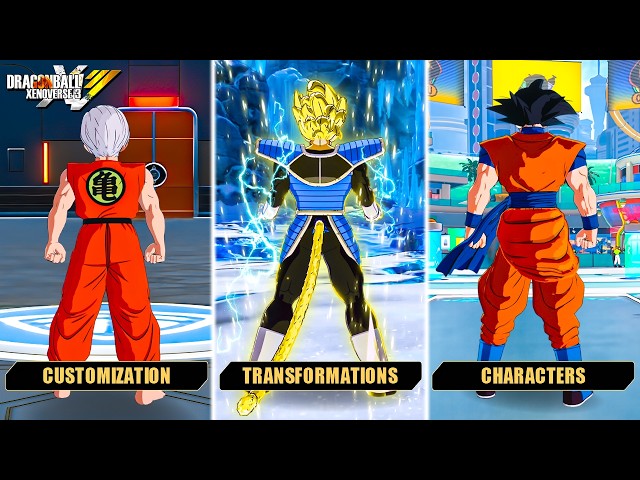 DRAGON BALL XENOVERSE 3 - NEW Customization, Transformations & More! (50 Facts)