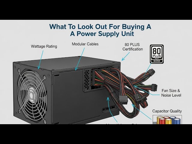 What To Look Out For When Buying A Power Supply Unit