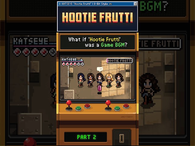 KATSEYE 'Hootie Frutti' 8-Bit Style 🎮 | Part 2
