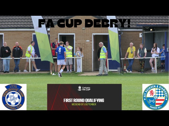 FA CUP 1ST QUALIFYING ROUND! Desborough v Rushden & Diamonds
