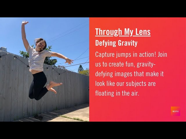 How to Freeze Motion | Through My Lens | MOPA