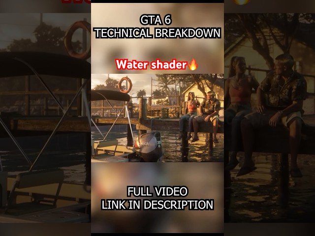GTA 6 Trailer Breakdown - எப்படி பண்ணாங்க? Vertex Displacement - Tamil Breakdown #shorts