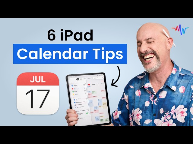 Your iPad Calendar Could Be Doing So Much More