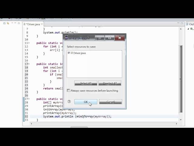 Tutorial 13 - Programming 1D Arrays in Java