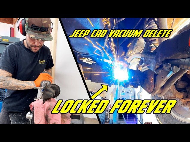Jeep XJ 4WD Vacuum Disconnect Fix | Dana 30 CAD Delete