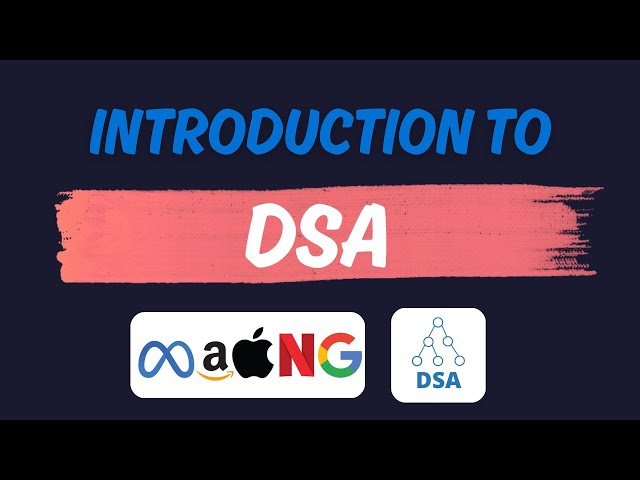 Introduction to DSA | Complete Data Structures and Algorithms Overview | Learn with Coding Kitty