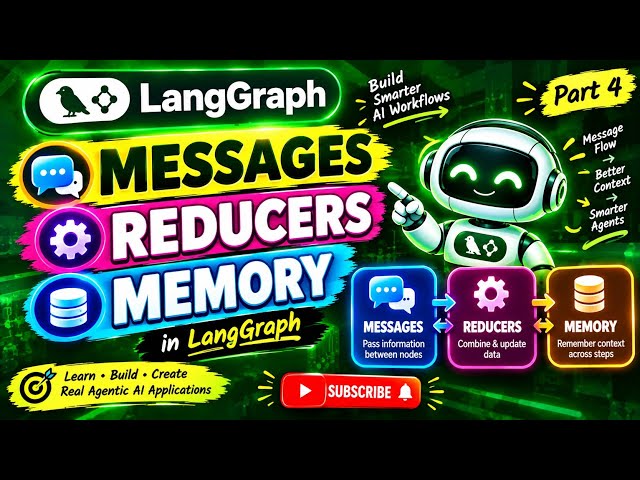 How LangGraph Remembers & Updates State | Messages, Reducers & Memory