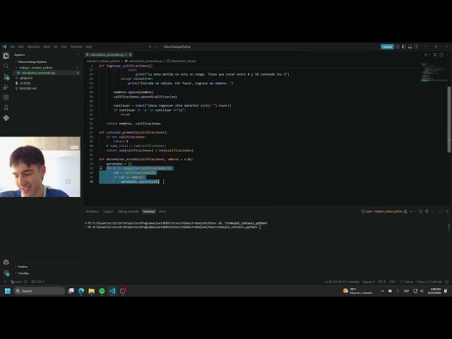Trabajo 1: Sintaxis Básica Python (Curso de python UNIR)