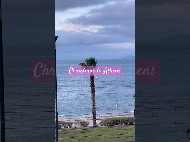 CHRISTMAS IN ATHENS 🎉🎊🎄 #travel #shortvideo #greece #athens