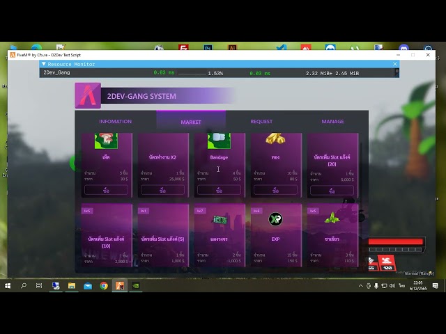 Gang Systen [Open Source] - FiveM GTA5 | Best script for your life.