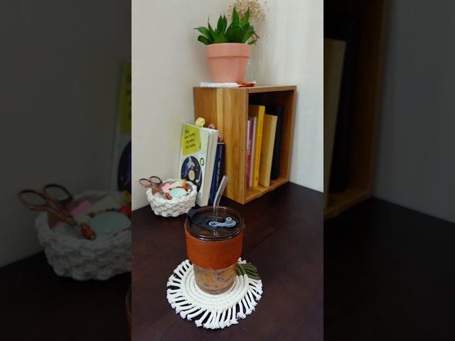 Macrame Coaster Tutorial | Aesthetic Healing Craft