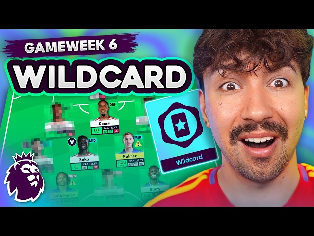 FPL GW6: Wildcard Team & Strategy (No Man City)