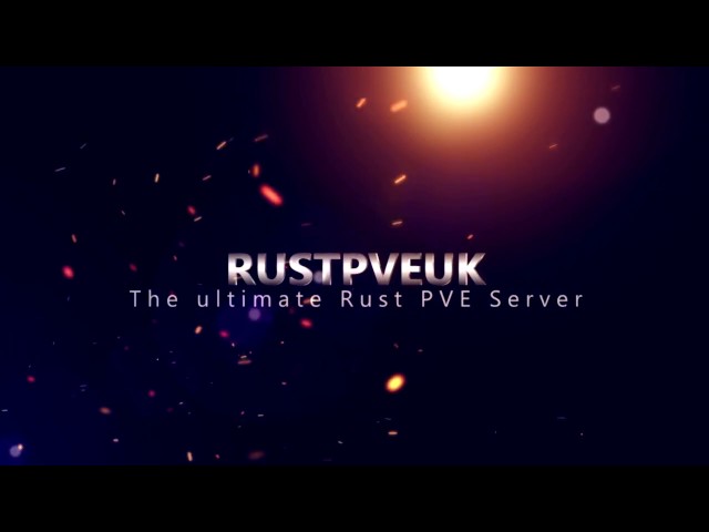 RUSTPVEUK - The Ultimate Rust PVE Server!