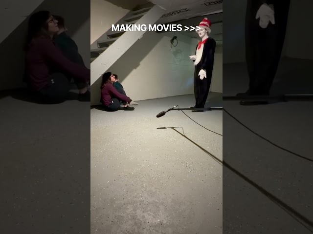 making my viral movie 🥛🍿