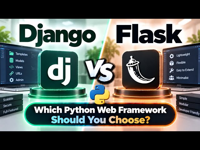 Django vs Flask | Which Python Web Framework Should You Choose? | Uplatz
