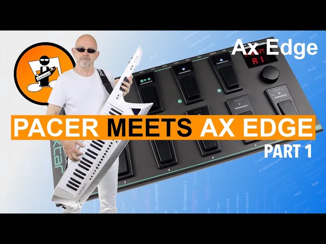 How to use the Nektar Pacer with the Roland Ax Edge (part 1)