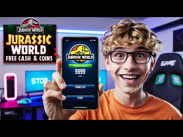 Jurassic World The Game Hack - How I Got Unlimited DNA, CASH, COINS in Jurassic World iOS, Android