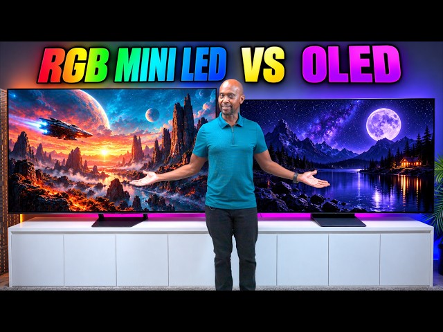 OLED VS RGB Mini LED Samsung S90H VS Hisense UR8
