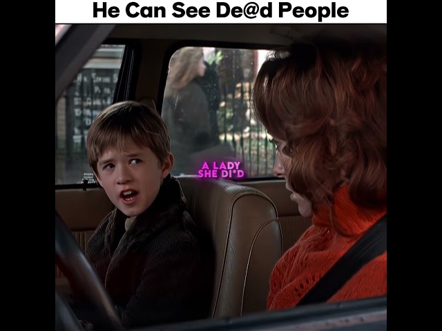 "He Can See De@d People" || The Sixth Sense Edit || Matrix (Slowed) #shorts#Edit