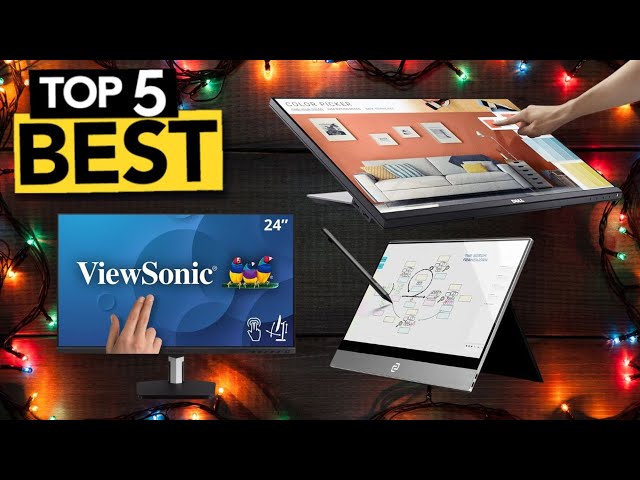 TOP 5 Best Touchscreen Monitor [ Buyer's Guide ]