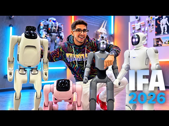Tiny Humanoid + TRANSFORMING Robot?! 🤯 PrimeBOT Q1 & PrimeBOT T1 | IFA 2026