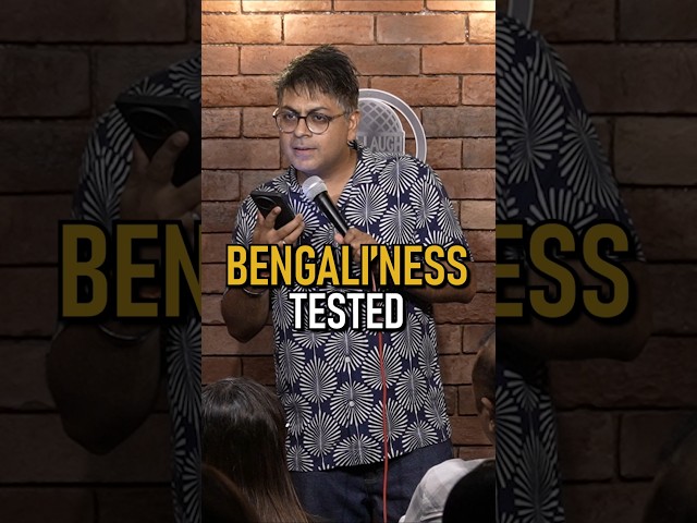 Bengali'ness Tested? | Stand-up Comedy | Crowdwork #bengali #standupcomedy #funny