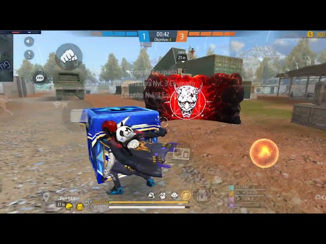 JOGANDO FREEFIRE NO S20 FE - A LIVE MAIS FALIDA KKK
