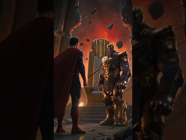 Superman VS Thanos | Battle for the Throne