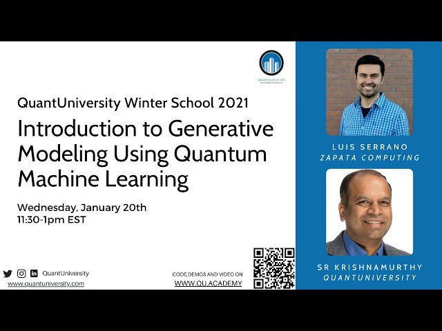 Generative modeling for Quantum Machine Learning