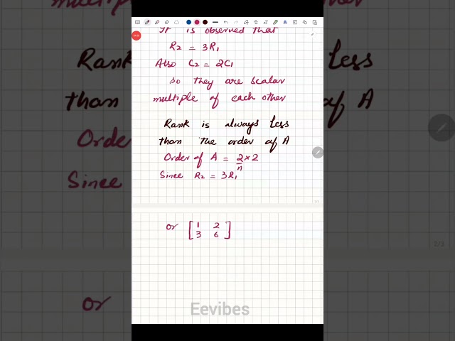 Singular Matrix Properties in 60 Seconds| Linear Algebra for Students