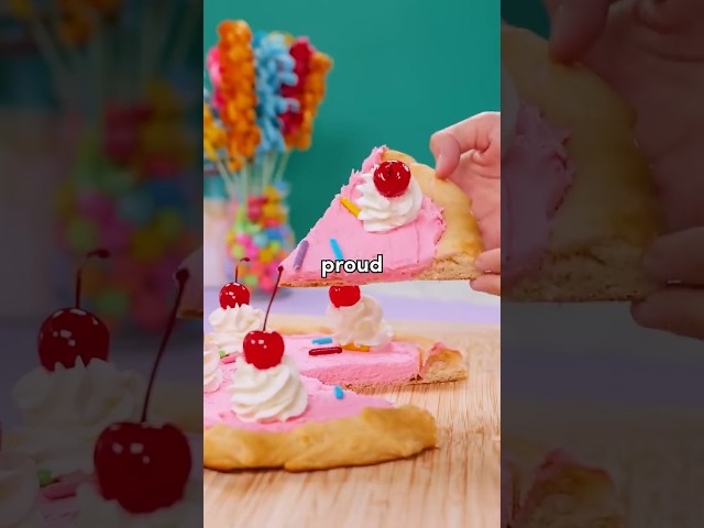 Would you eat this CAKE flavored pizza from Gravity Falls?!
