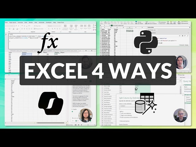 Python in Excel vs Power Query vs Formulas vs Copilot (Which Should You Use?)