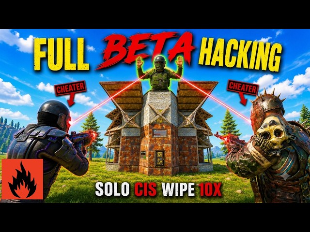 Solo builder on a 10X full hacking server - Oxide Survival Island