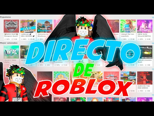🔴🔵Directo🔵🔵 REGALANDO ROBUX🔵JUGANDO ROBLOX🔵//ROAD 7,300K