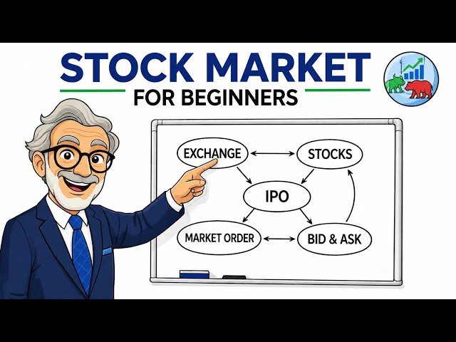 How the Stock Market Actually Works (For Beginners)