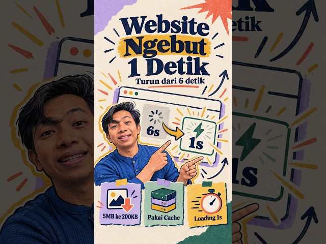 3 cara bikin website kamu lebih cepat